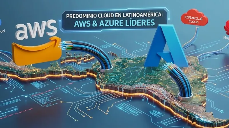 ¿Qué nube aprender en 2025? AWS vs Azure vs otras opciones según la demanda por país